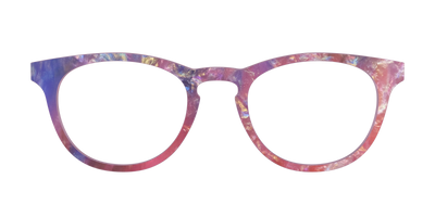 The Pink Nebulous Pearl - Front Top Thumbnail - Pair Eyewear