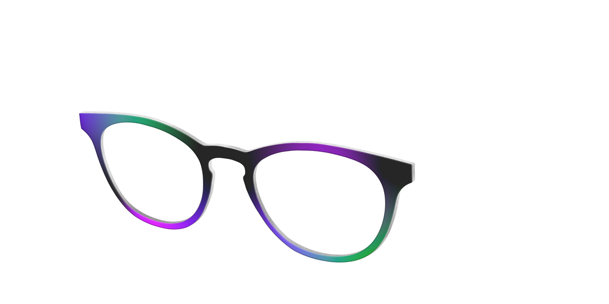 The Potion Gradient - Angle Top Image - Pair Eyewear