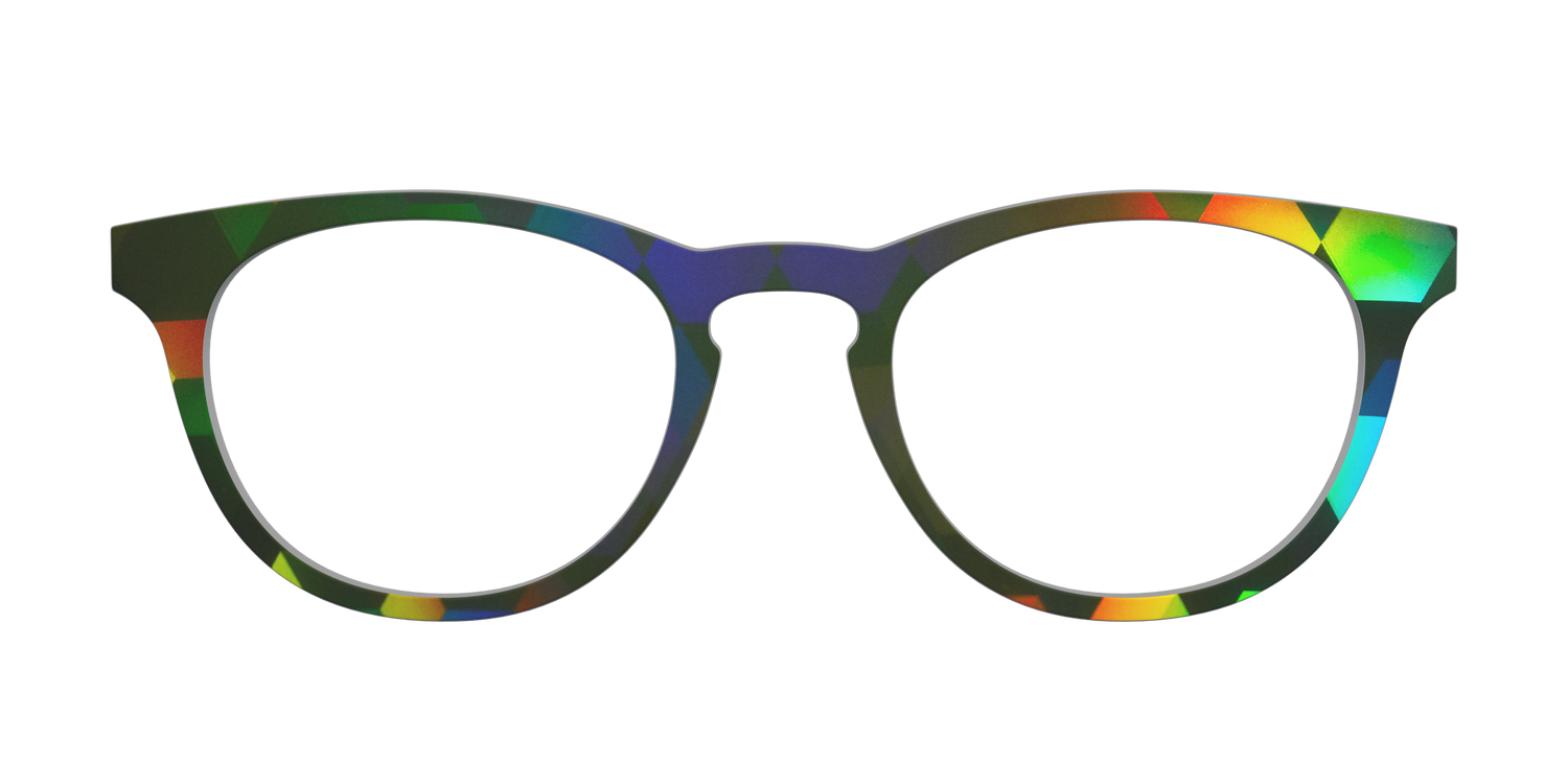 The Psychedelic Rhombus - Front Top Image - Pair Eyewear