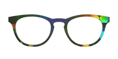 The Psychedelic Rhombus - Front Top Thumbnail - Pair Eyewear