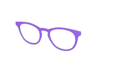 The Purple - Angle Top Thumbnail - Pair Eyewear