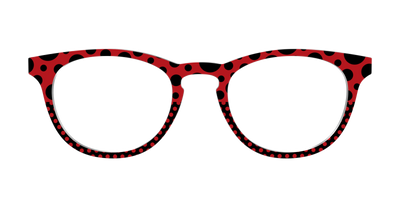 The Red Spotted Split - Front Top Thumbnail - Pair Eyewear