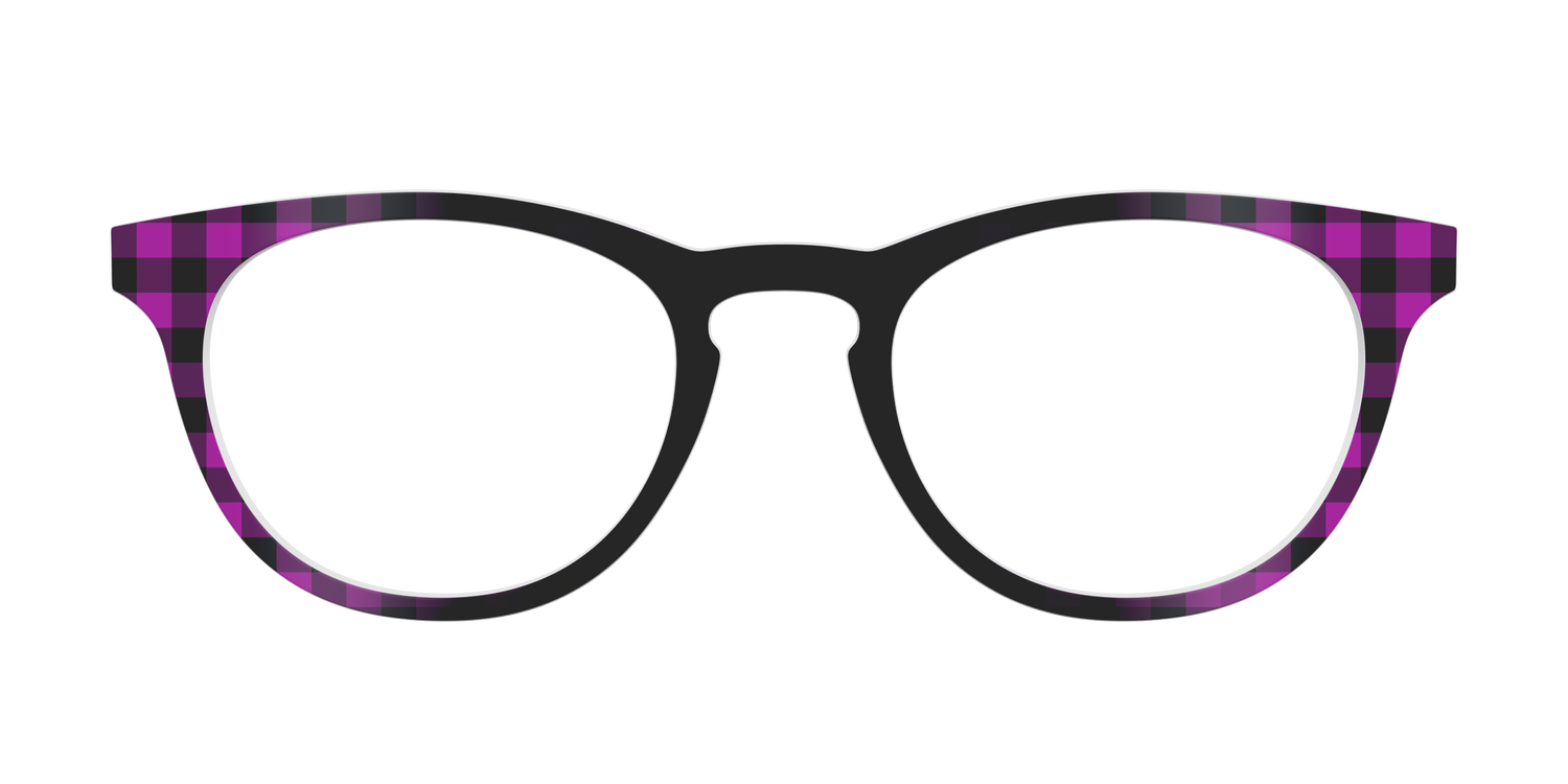 The Reimagined Plaid - Front Top Image - Pair Eyewear