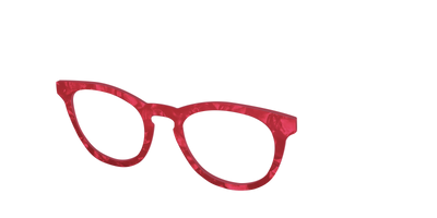 The Ruby Pearl Marble - Angle Top Thumbnail - Pair Eyewear