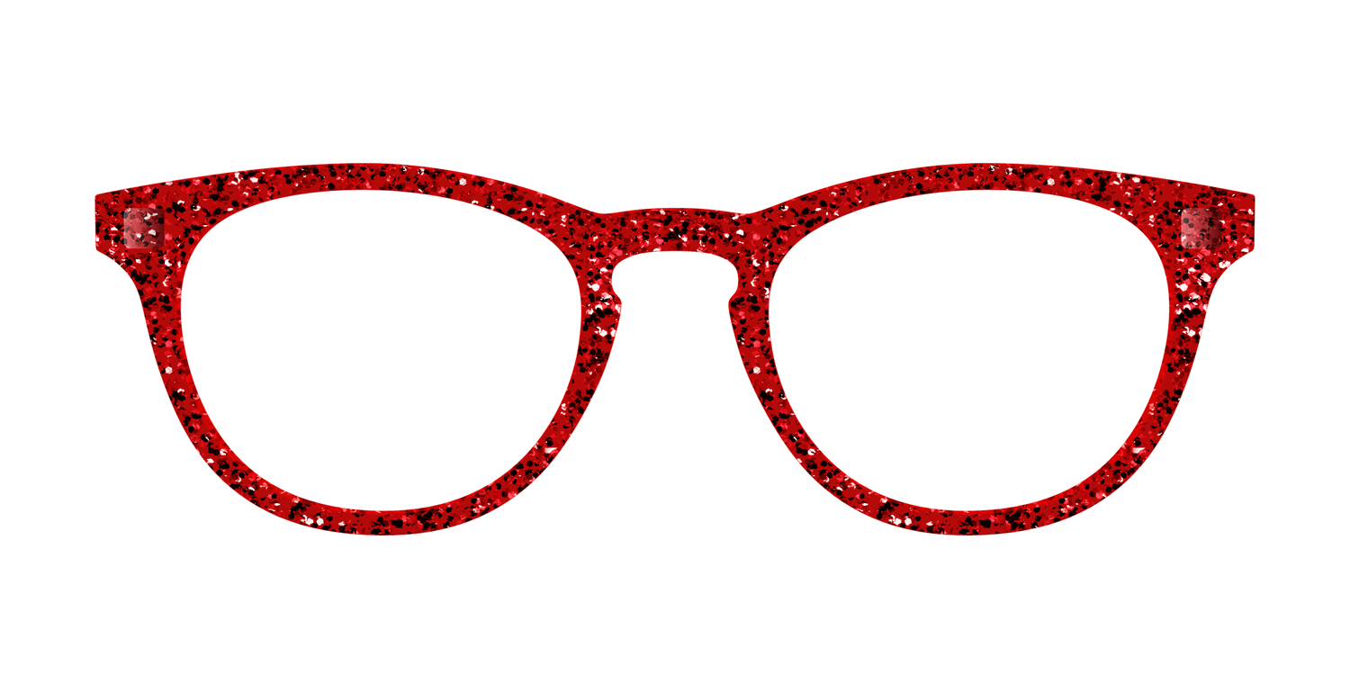 The Ruby Sparkle - Front Top Image - Pair Eyewear