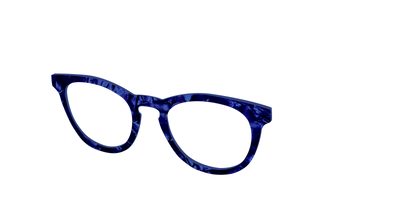 The Sapphire Pearl Marble - Angle Top Thumbnail - Pair Eyewear