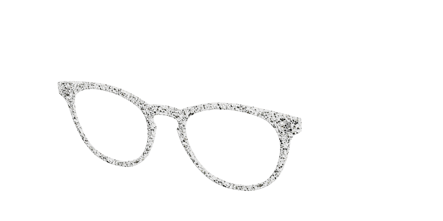 The Silver Sparkle - Angle Top Image - Pair Eyewear