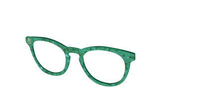 The Slytherin™ Pearl Tortoise - Angle Top Thumbnail - Pair Eyewear