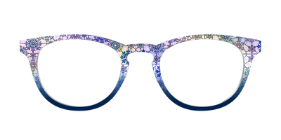 The Snowfall Stained Glass - Front Top Thumbnail - Pair Eyewear