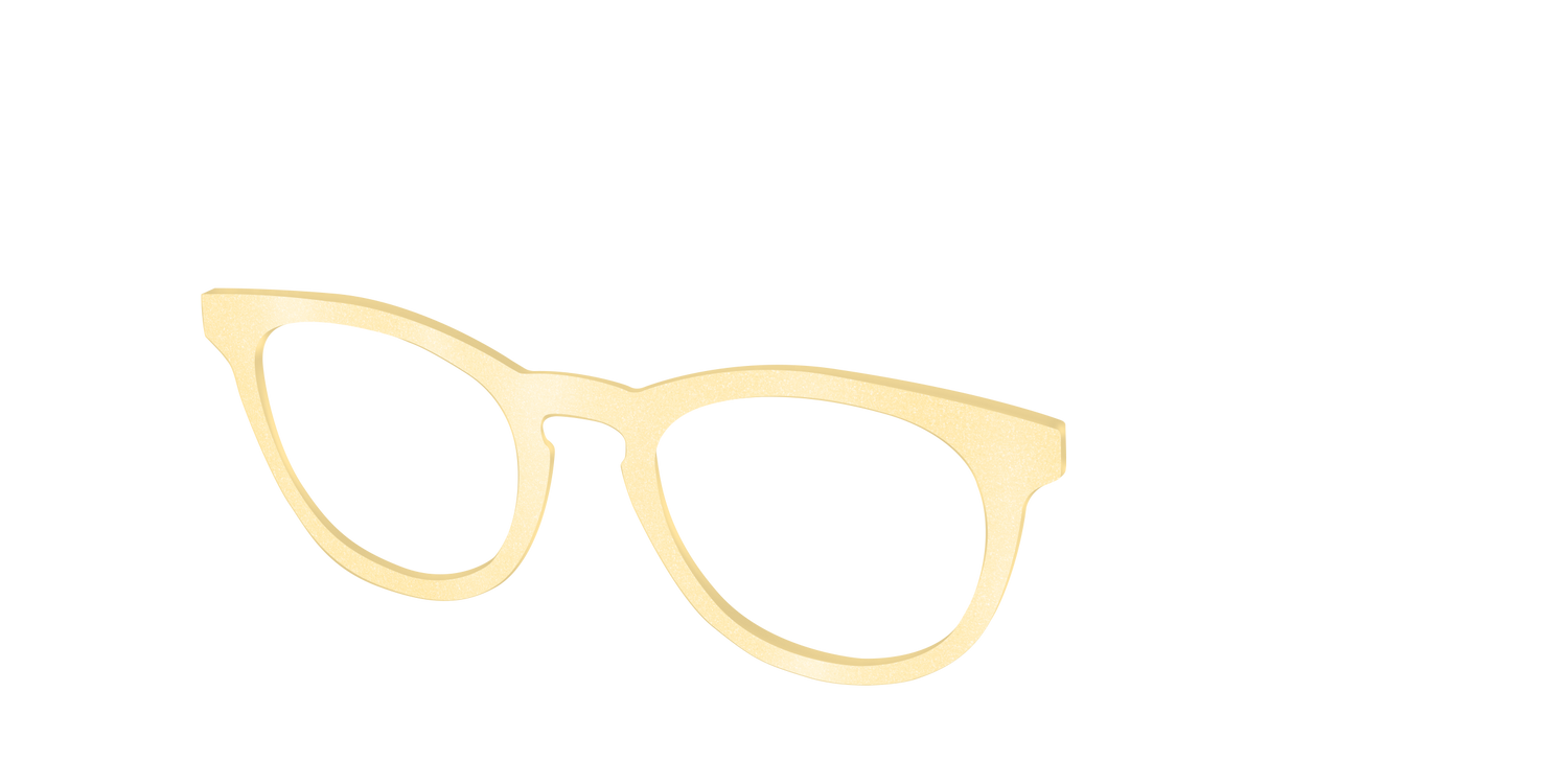 The Sunshine Shimmer - Angle Top Image - Pair Eyewear