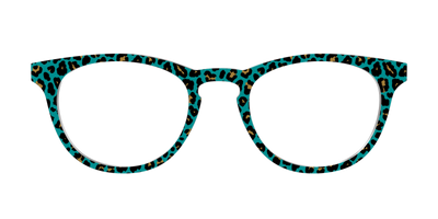 The Teal Leopard - Front Top Thumbnail - Pair Eyewear