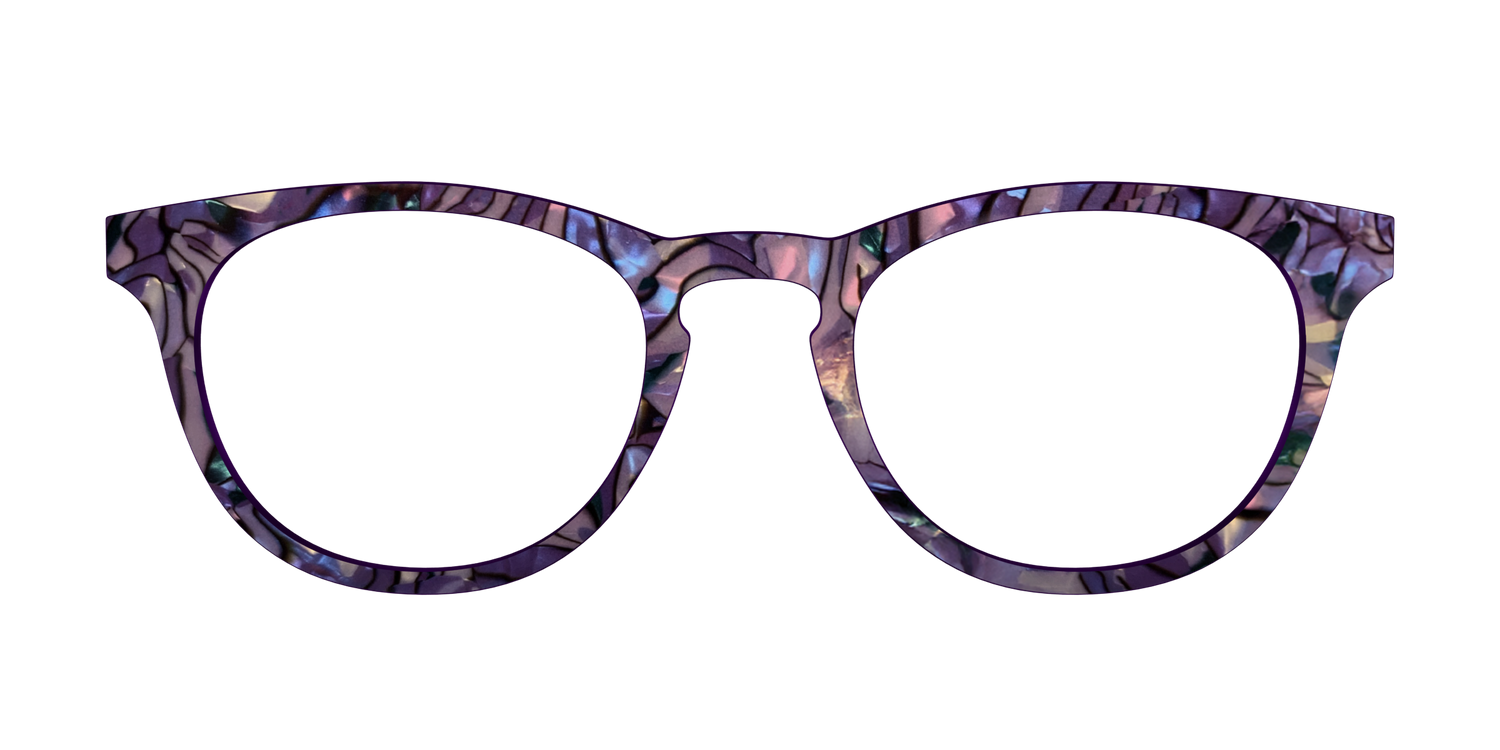 The Thistle Pearl Shell - Front Top Image - Pair Eyewear