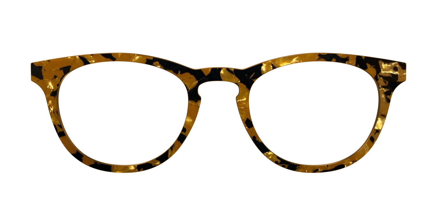The Tiger's Eye Pearl Tortoise - Front Top Image - Pair Eyewear