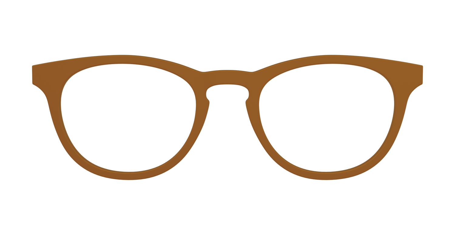 The Toffee - Front Top Image - Pair Eyewear