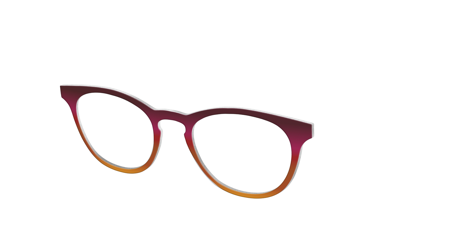 The Umber to Ochre Gradient - Angle Top Image - Pair Eyewear