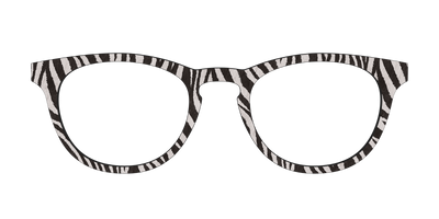 The Zebra Stripes - Front Top Thumbnail - Pair Eyewear