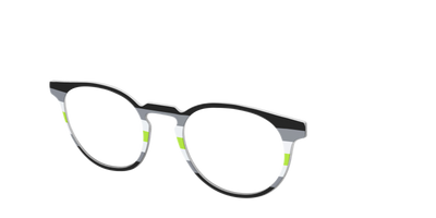 The Agender Flag - Angle Top Thumbnail - Pair Eyewear
