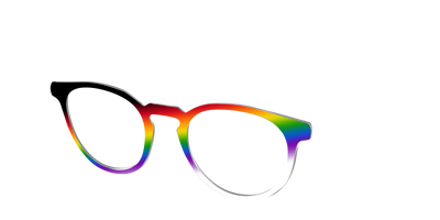 The Ally Gradient - Angle Top Thumbnail - Pair Eyewear