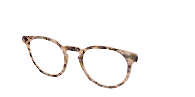The Almond Tortoise with Gold Streaks - Angle Top Thumbnail - Pair Eyewear