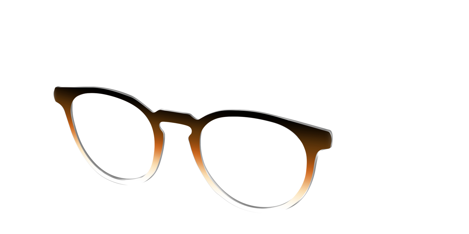 The Bear Pride Gradient - Angle Top Image - Pair Eyewear