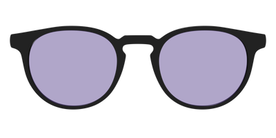 The Black With Celestial Purple Lens - Front Top Thumbnail - Pair Eyewear