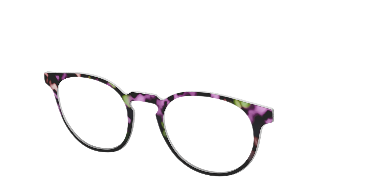 The Boysenberry Tortoise - Angle Top Image - Pair Eyewear