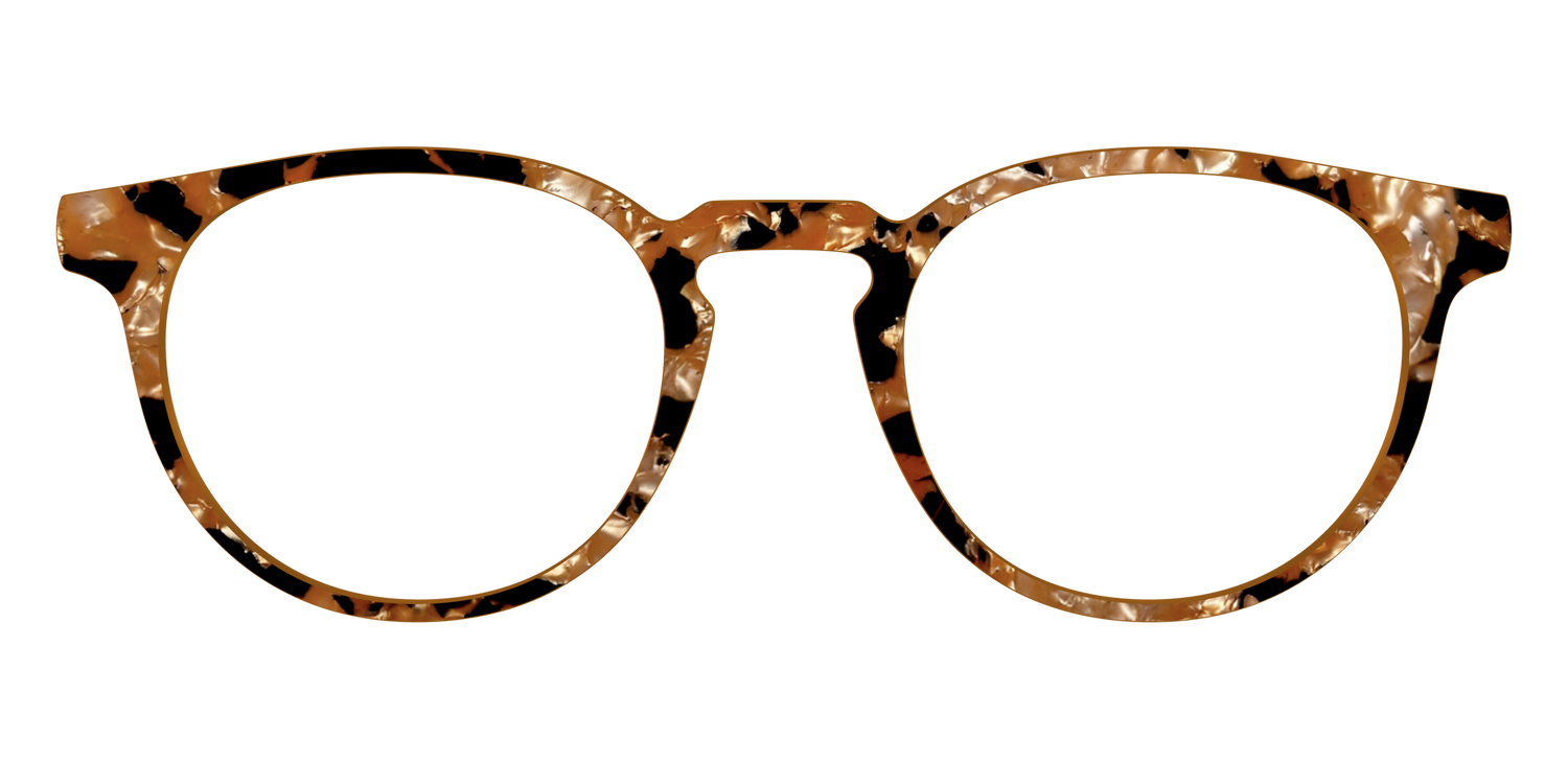 The Caramel Pearl Tortoise - Front Top Image - Pair Eyewear