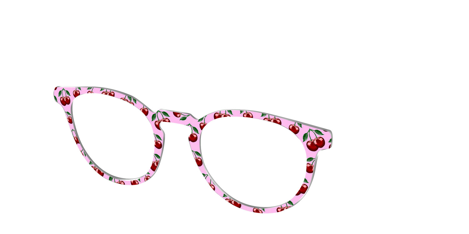 The Casino Cherries - Angle Top Image - Pair Eyewear