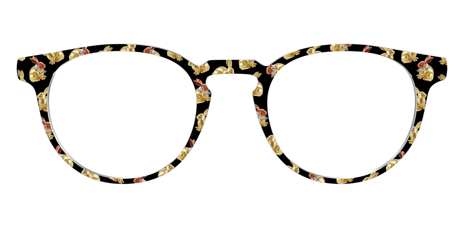 The Chocolate Chrome Rabbits - Front Top Image - Pair Eyewear