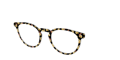 The Chocolate Chrome Rabbits - Angle Top Thumbnail - Pair Eyewear