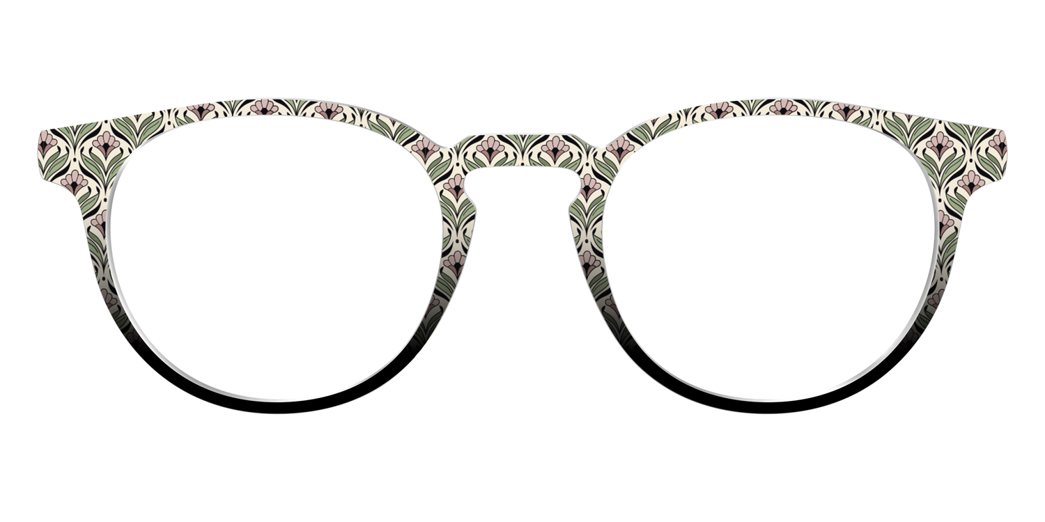 The Deco Floral - Front Top Image - Pair Eyewear