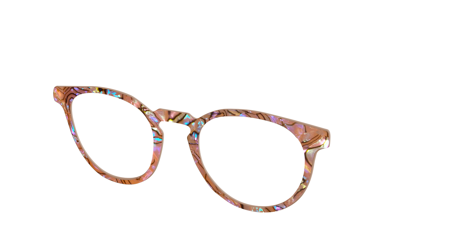The Desert Isle Pearl Marble - Angle Top Image - Pair Eyewear