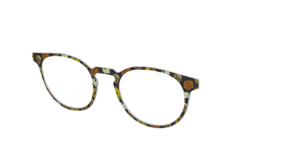 The Floral Skulls - Angle Top Thumbnail - Pair Eyewear
