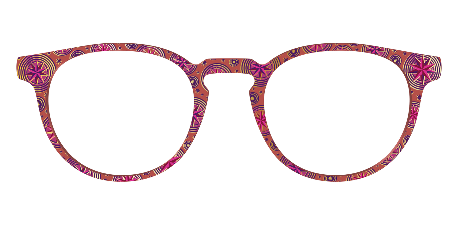 The Gold Foil Luna Lovegood™ - Front Top Image - Pair Eyewear
