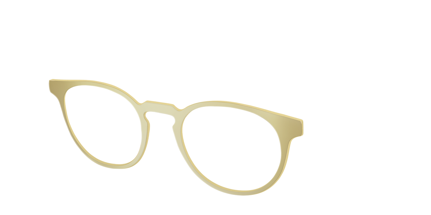 The Gold Mirror - Angle Top Image - Pair Eyewear
