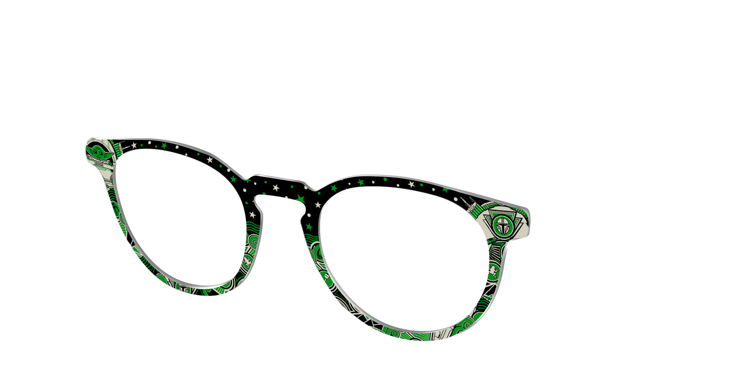 Grogu™ Deco Galaxy - Angle Top Image - Pair Eyewear