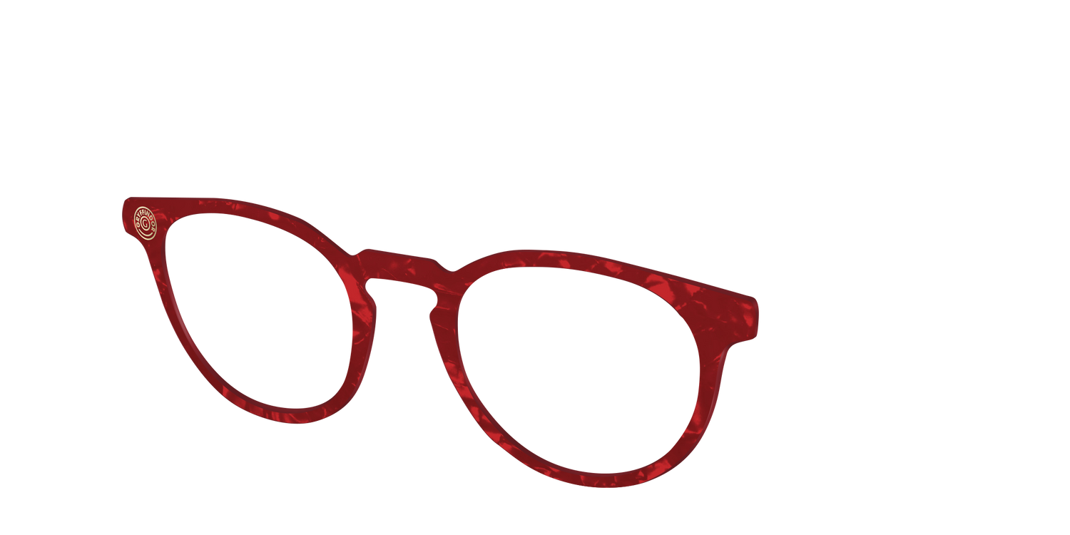 The Gryffindor™ Pearl Tortoise - Angle Top Image - Pair Eyewear