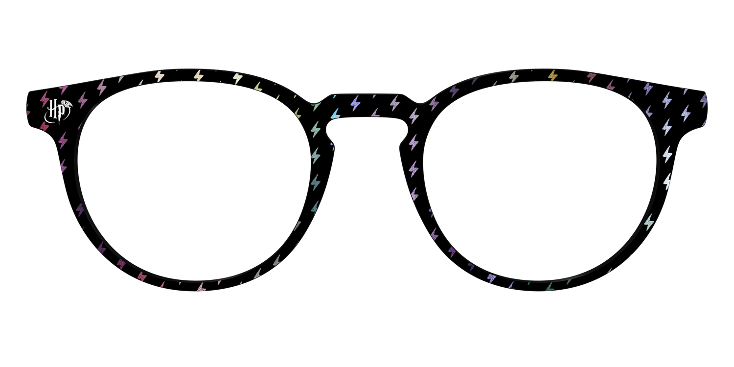The Holographic Lightning Bolts - Front Top Image - Pair Eyewear