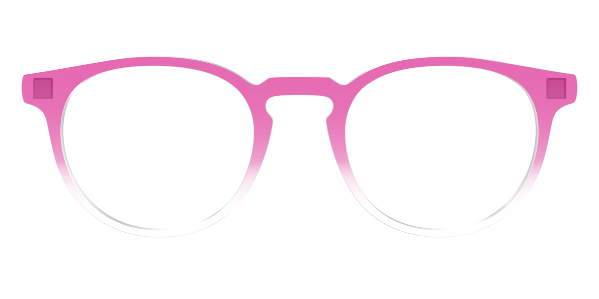 The Magenta Gradient Crystal - Front Top Image - Pair Eyewear