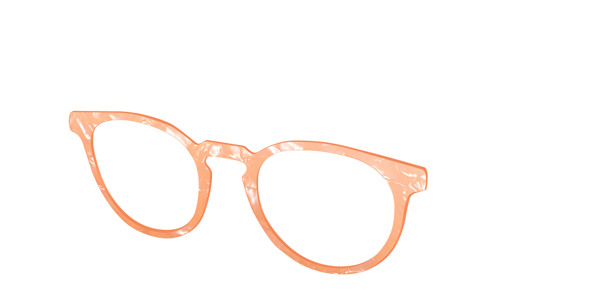 The Morganite Pearl Marble - Angle Top Image - Pair Eyewear