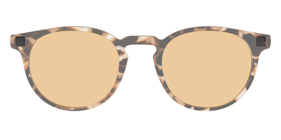 The Neutral Tort Crystal With Umber Brown Lens - Front Top Thumbnail - Pair Eyewear