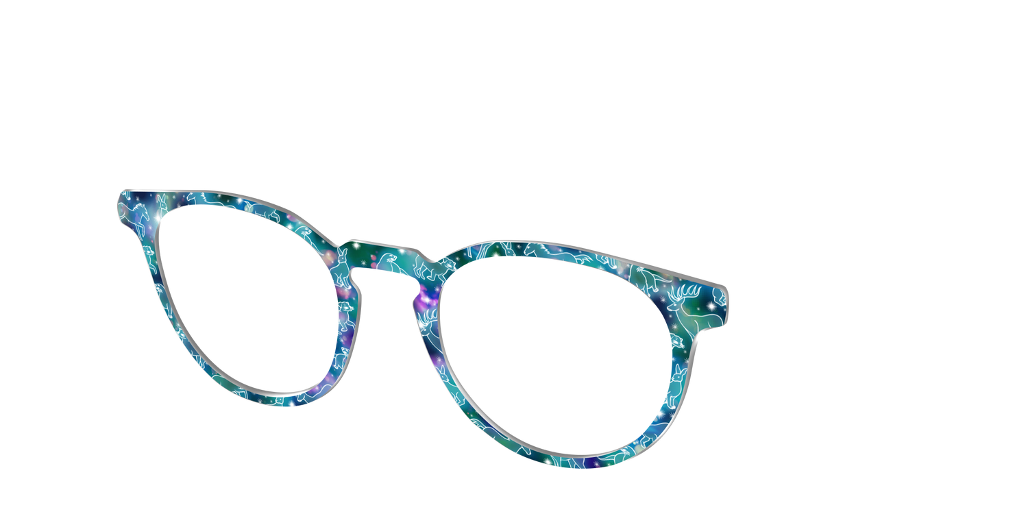 The Patronus Bokeh - Angle Top Image - Pair Eyewear