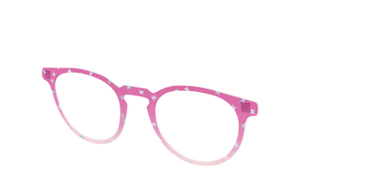 The Pink Butterfly Sparkle Crystal - Angle Top Thumbnail - Pair Eyewear