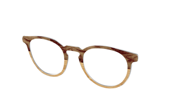 The Pirate Plank Wood Split - Angle Top Thumbnail - Pair Eyewear