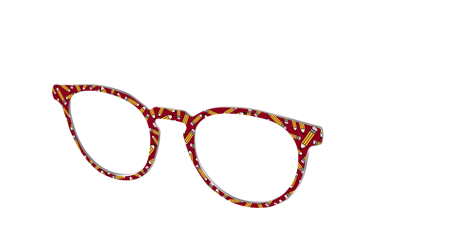 The Preppy Pencils - Angle Top Image - Pair Eyewear