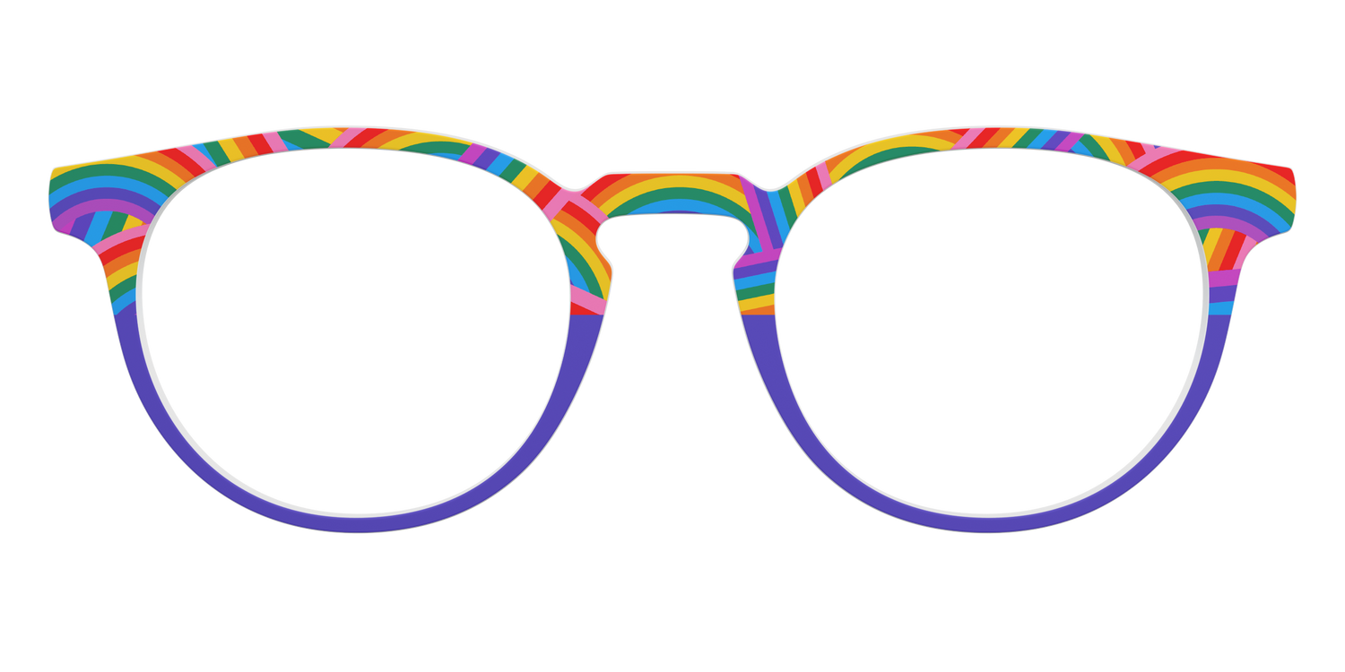 The Rainbow Arches - Front Top Image - Pair Eyewear