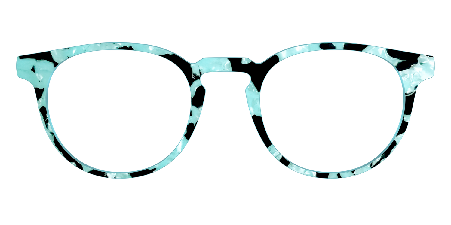 The Robin's Egg Pearl Tortoise - Front Top Image - Pair Eyewear