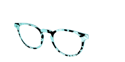 The Robin's Egg Pearl Tortoise - Angle Top Thumbnail - Pair Eyewear