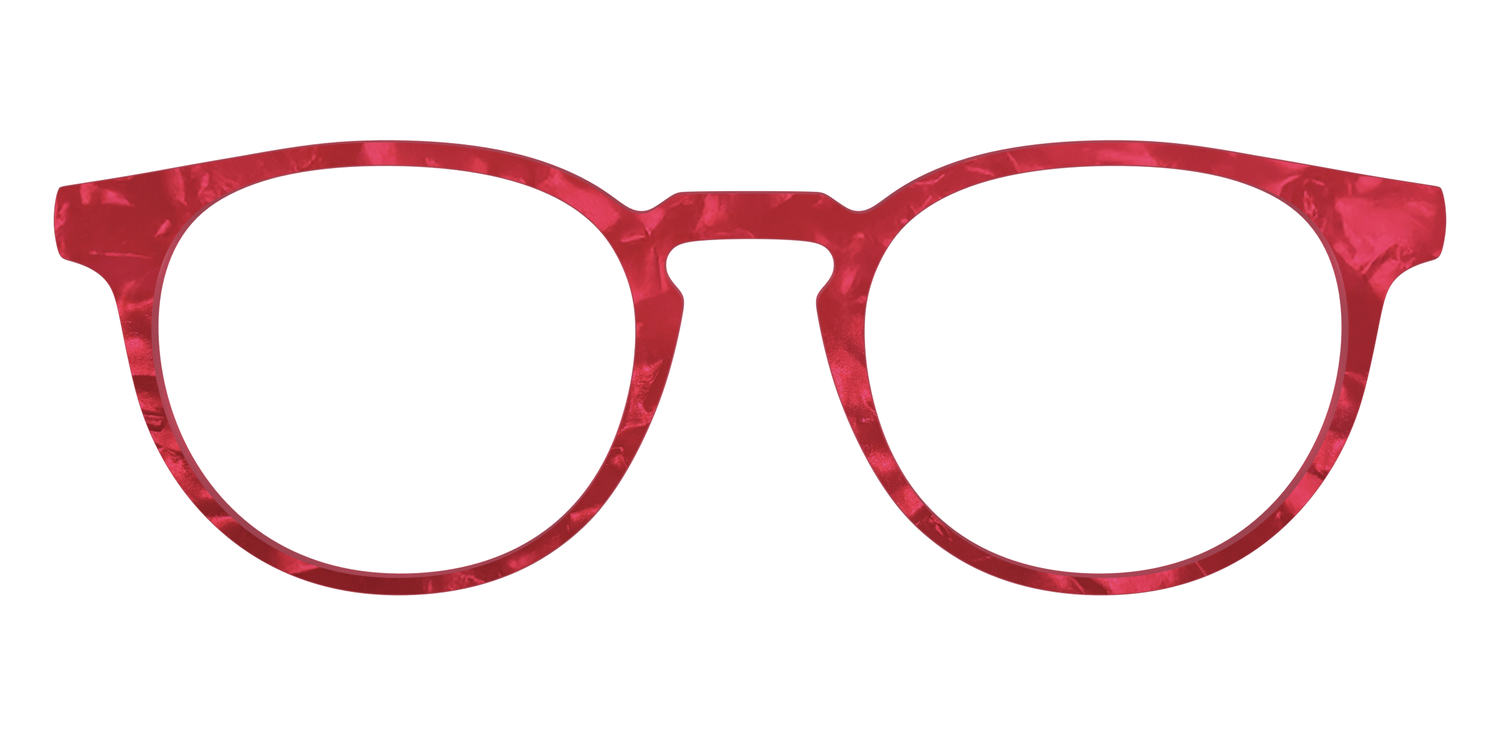 The Ruby Pearl Marble - Front Top Image - Pair Eyewear