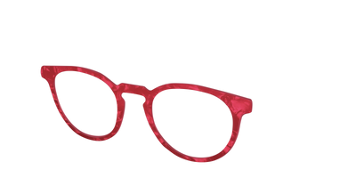 The Ruby Pearl Marble - Angle Top Thumbnail - Pair Eyewear